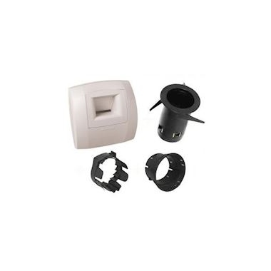 Kit Bouche Bahia Curve - WC - Prsence W13 - Diamtre 80 mm - Aldes 11033661