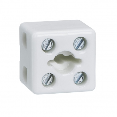 Bloc de jonction - Porcelaine bipolaire - 2.5mm� - Legrand 034334