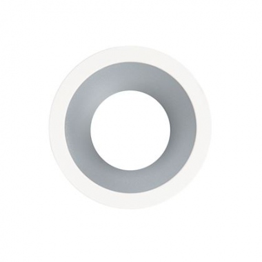 Collerette - Pour spot Europole LED UP UNI ES+ - Rond - Blanc et Aluminium - Fixe - Europole 5750A