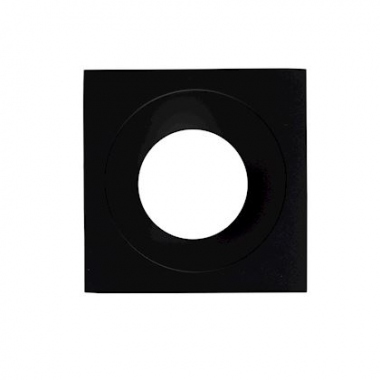 Collerette - Pour spot Europole LED UP UNI EST - Carr� - Noir - Fixe - Europole 5765