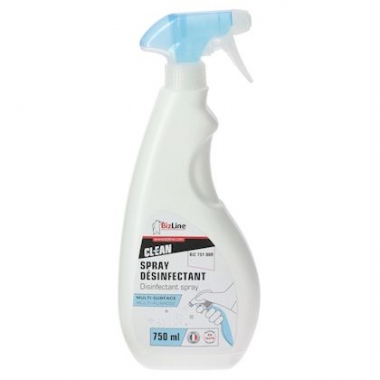 Spray dsinfectant multi surface - En spray de 750 ml - Bizline 751009