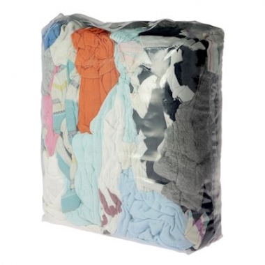 Chiffon - Mutli usage - Tissu en coton recycl� - 1 kg - Bizline 751033
