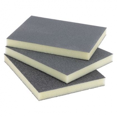 Eponge abrasive - Lot de 3 - Grain 60-100-180 - Bizline 790905