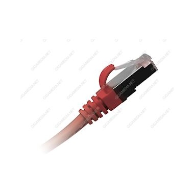 Cordon RJ 45 - Cat�gorie 6 - SFTP - 1 M�tre - Rouge - GigaM�dia CAT6S1MR