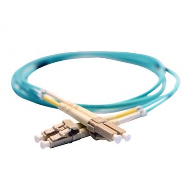 Cordon optique - Duplex LC/LC - OM3 - 2 M�tres - Turquoise - COLS - Legrand 032616