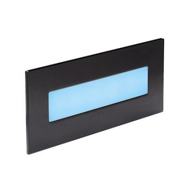 Applique murale encastr�e - Aric BALIZ 3 - A led - 2.7W - Bleu - Noir - Aric 50906