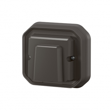 Sortie de cable - Avec serre cable - Anthracite - Encastr� - Legrand plexo 069878L