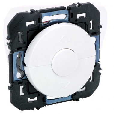 Bouton poussoir - Volet roulant - Blanc - Legrand Dooxie 600022