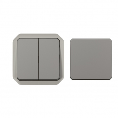 Transformeur - Gris - Composable - Legrand plexo 069506L