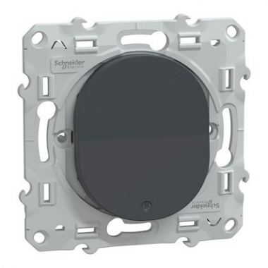 Va et vient - 10A - Lumineux - Anthracite - Schneider Electric S340263