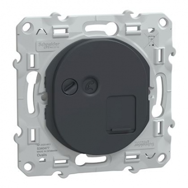 Prise RJ45 - Cat�gorie 6 - STP - Anthracite - Schneider Electric S340477