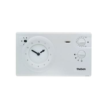 Thermostat d'ambiance - Programmable - Avec rserve de marche - 2 - Theben 7820030