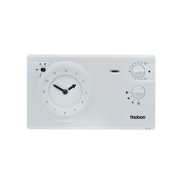 Thermostat d'ambiance - Programmable - 2/3 Fils - 24H 7J - Theben 7840030