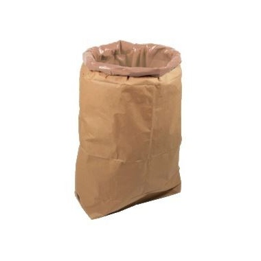 Sac  ordures de chantier - Renforc - En papier + plastique  l'intrieur - Bizline 730952