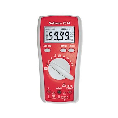 Multim�tre num�rique de poche - 6000 points - Sefram instruments SEFRAM7314