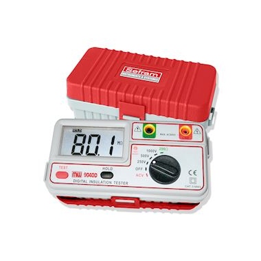 Mesureur isolement - 250-500-1000 Volts - Continuit� sous 200 Ma - Sefram instruments MW9040D