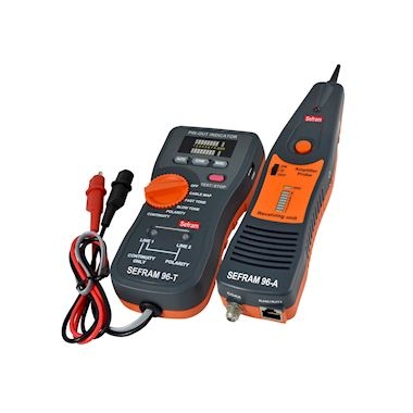 Traceur de cable r�seaux et �lectriques hors tension. - Sefram instruments SEFRAM96
