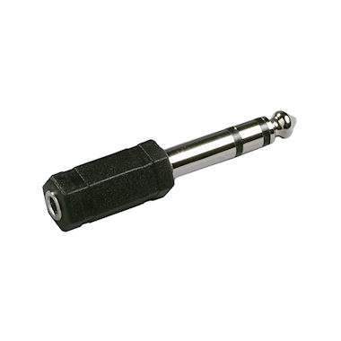 Adaptateur - Jack 6.35 mm M�le / Jack 3.5 mm Femelle - Erard 1746