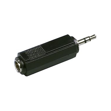 Adaptateur - Jack 3.5 mm M�le / Jack 6.35 mm Femelle - Erard 1757