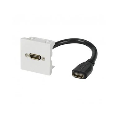 Plastron HDMI - Raccord Femelle - 0.15 Mtre - Erard 2802
