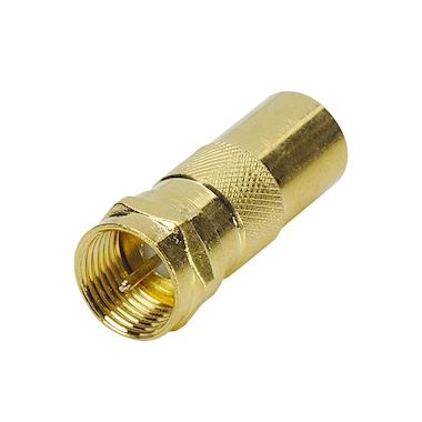 Adaptateur - F - M�le / TV 9.52 mm M�le - PRIVILEGE - Erard 5765