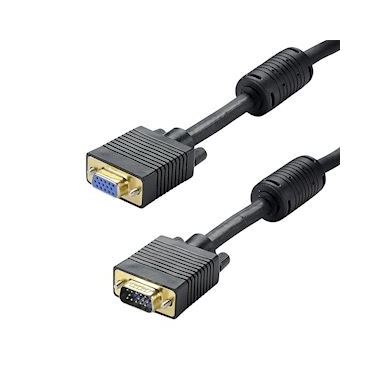 Cable VGA (HD 15) - Filtr� - M�le / Femelle - Perform - 5 M�tres - Erard 7517