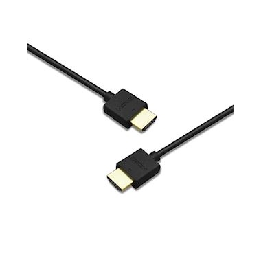 Cable HDMI - 1.4 - Slim Noir - 4K A 30IPS / 3D (14.9 GBPS) - PRIVILEGE - Erard 7873
