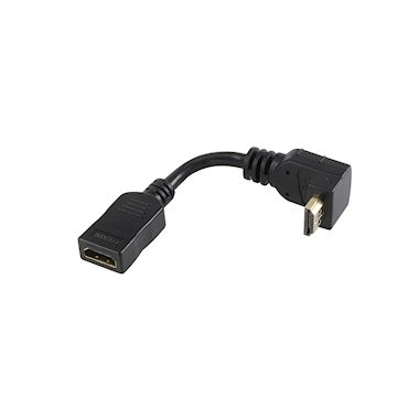 Adaptateur - HDMI - Coud� � 90 Degr�s - M�le / Femelle - 15 Cm - Erard 7915