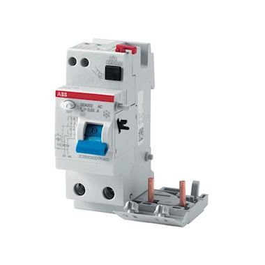 Bloc diff�rentiel - ABB DDA202 - 2 p�les - 40A - 300 mA - Type AC - Pour S200 - ABB 2CSB202001R3400