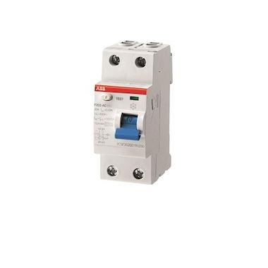 Interrupteur diff�rentiel - ABB F202 - 2 P�les - 16A 10MA AC - ABB 2CSF202001R0160
