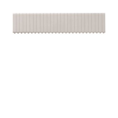 Obturateurs en bande - 18 Modules - RAL 9010 - Hager JP015