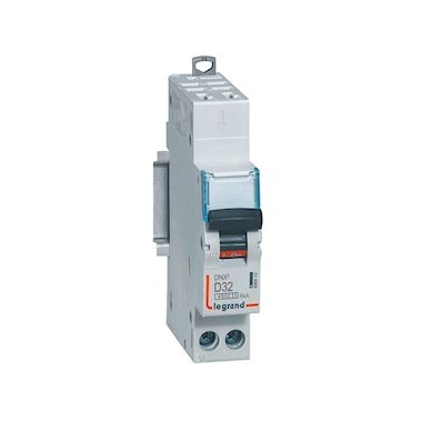Disjoncteur - Legrand DNX3 - 2 p�les - 32A - Courbe D - 4.5 kA - Auto - Legrand 406812