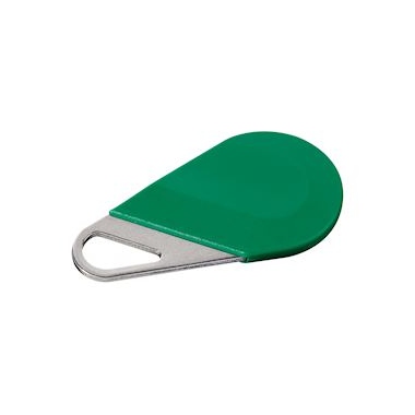 Badge de proximit� - Syst�me Hexact - Type porte cl� - Vert - Aiphone HECV2V