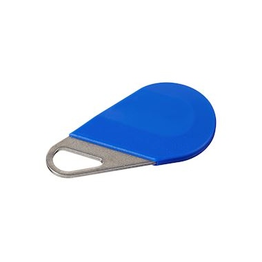 Badge de proximit� - Syst�me Hexact - Type porte cl� - Bleu - Aiphone HECV2B