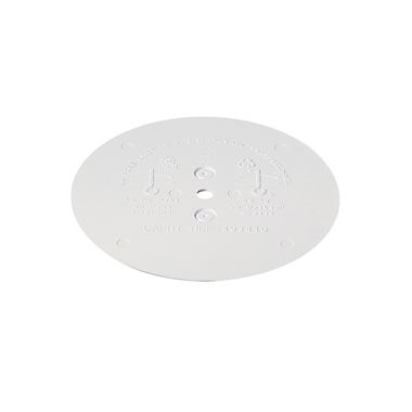 Couvercle de finition - Plat - Diam�tre 110 mm - Capri 493410