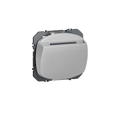 Interrupteur � Badge - Alu - Legrand Dooxie 600133