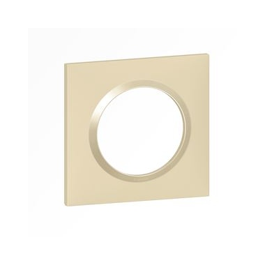 Plaque Legrand Dooxie - 1 poste - Dune - Legrand 600811