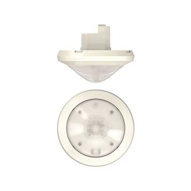 D�tecteur de pr�sence - Encastr� - 360D - 2 C - Couloir - Blanc - Theben 2010300
