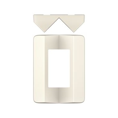 Fixation d'angle - Blanc - Pour THELUXA P - Theben 9070904