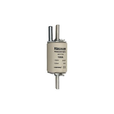 Fusibles � couteaux - NH0 - GG - 160A - Avec percuteur - 500V - Mersen A217718