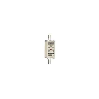 Fusible � couteaux - NH000 - GG - 25A - Avec indicateur - 500V - Mersen E201185