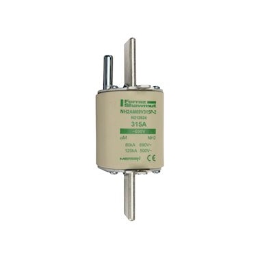 Fusible cartouche � couteaux - NH2 - Courbe AM - 315A - Avec percuteur - 690V - Mersen N212624