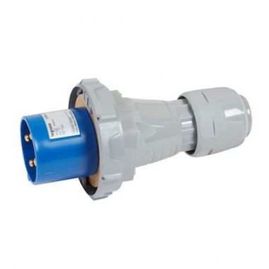 Fiche droite - Legrand P17 - 63A - 3P+T - 230V - IP67 - Legrand 555525