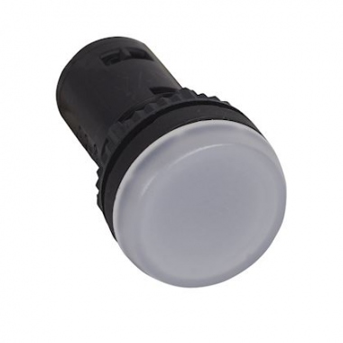 Voyant monobloc - LED int�gr�e - 230V - Blanc - Legrand Osmoz 024610