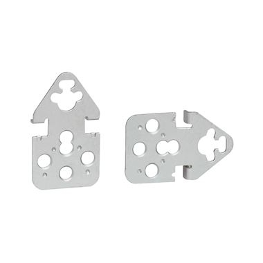 Jeu de 4 pattes de fixation murale - Pour coffret Atlantic m�tal - Legrand 036404