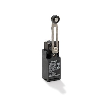 Fin de course - Boitier plastique - 1nf / 1no - T�te levier � galet r�glable - Omron Electronics D4N-112G