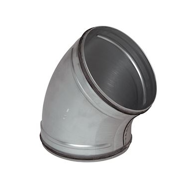Coude � 45 degr�s - A joint - Diam�tre 200 mm - Aldes 11098124