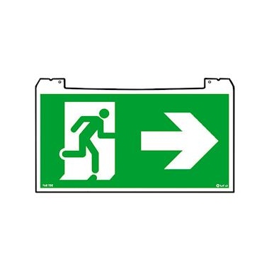 Porte-pictogramme rversible - Signalisation d'vacuation - Practice volution - URA 168150