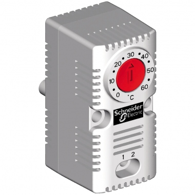 Thermostat - Climasys CC - A ouverture - Rouge - Schneider electric NSYCCOTHCF