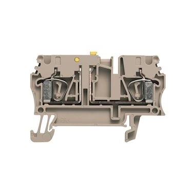 Bloc de jonction de test - ZTR - 2.5 mm� - 500V - 20A - Pivotant - Beige - Weidmuller 1831280000